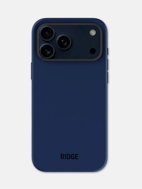 Ridge Phone Case, iPhone 17 Pro Max, Dark Harbor